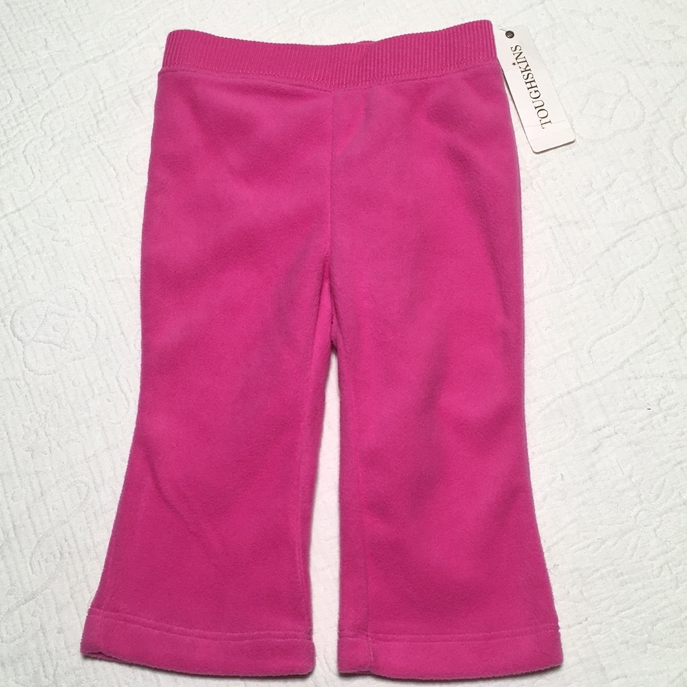 12m (4/$20) Pink Fleece Pants by Toughskins